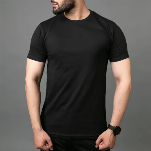 Plain Black T-Shirt